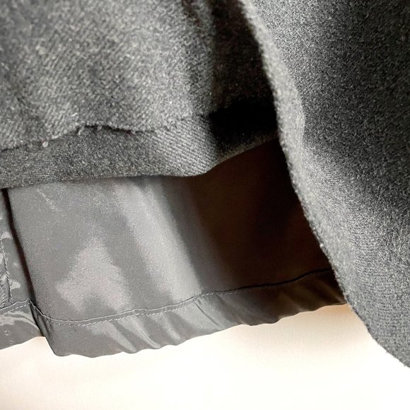 L.L. Bean gray flannel classic fit straight skirt - size 16 reg - Picture 3 of 8